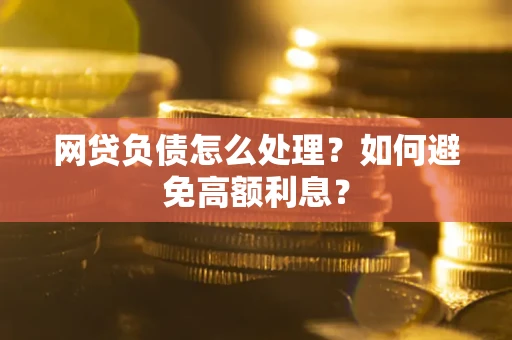 武汉网贷负债怎么处理？如何避免高额利息？