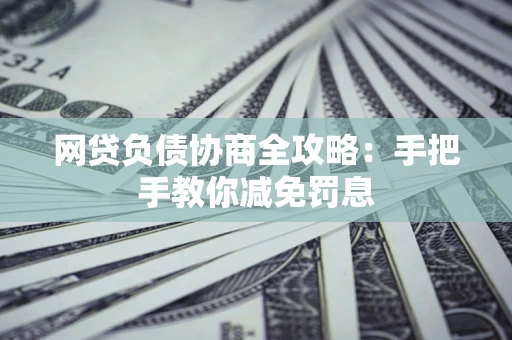 武汉网贷负债协商全攻略：手把手教你减免罚息