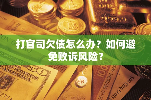 武汉打官司欠债怎么办？如何避免败诉风险？