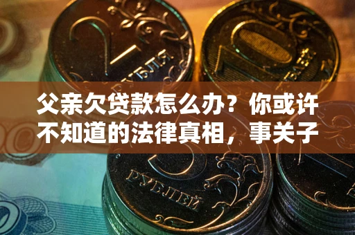 武汉父亲欠贷款怎么办？你或许不知道的法律真相，事关子女未来