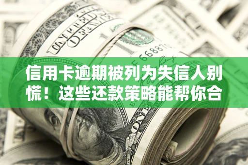 武汉信用卡逾期被列为失信人别慌！这些还款策略能帮你合法止损