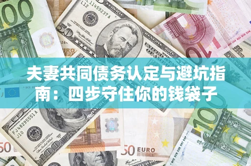 武汉夫妻共同债务认定与避坑指南：四步守住你的钱袋子