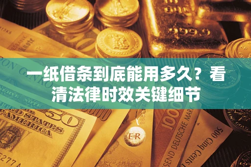 武汉一纸借条到底能用多久？看清法律时效关键细节