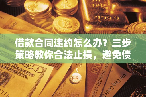 武汉借款合同违约怎么办？三步策略教你合法止损，避免债务危机升级