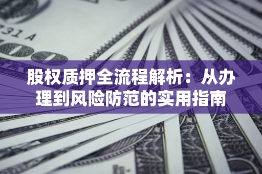 武汉股权质押全流程解析：从办理到风险防范的实用指南